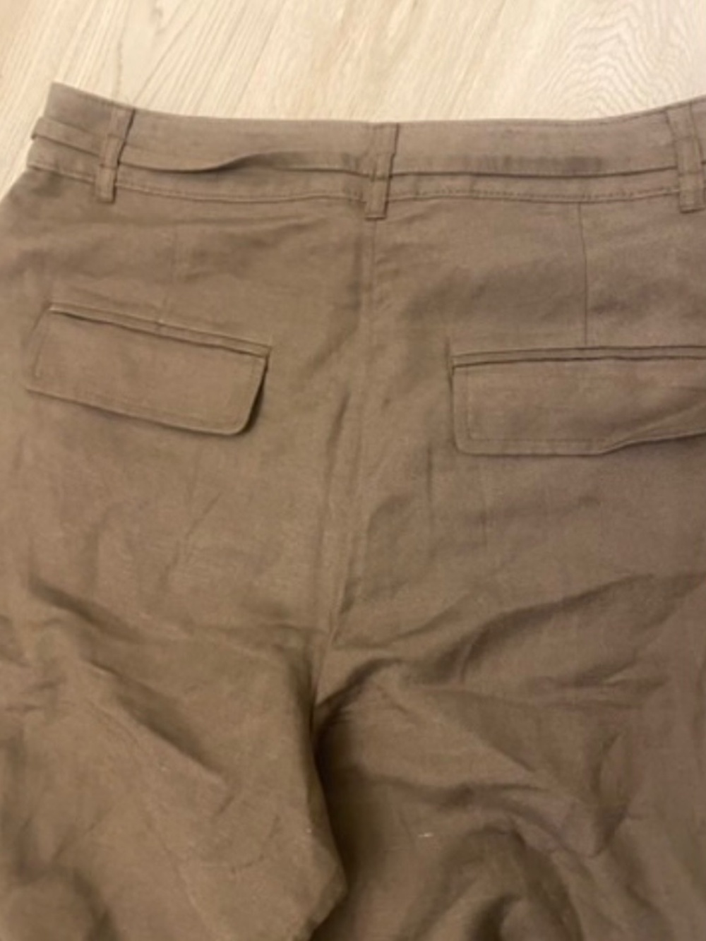 Loft Linen Blend Wide Leg Pants - Picture 7 of 7